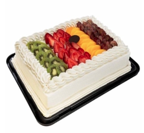 45 Kişilik Karışık Meyveli Pasta Özel pasta