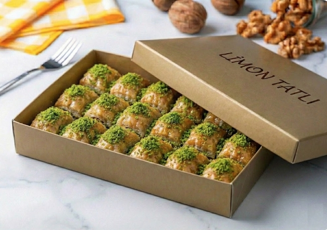 Göz Nuru İle Hazırlanan 1 kg Baklava pasta