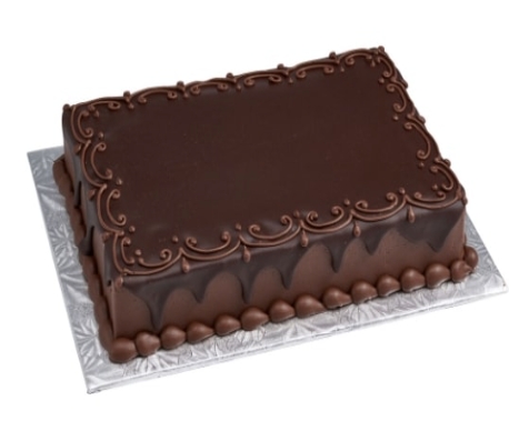 Lezzetli Çikolata Aromalı 90 Kişilik Yaş Pasta pasta