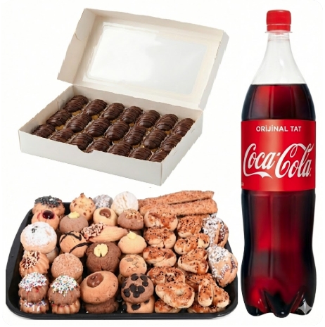 Standart Kalitede 1000 Gr Ekler Pasta Menüsü pasta