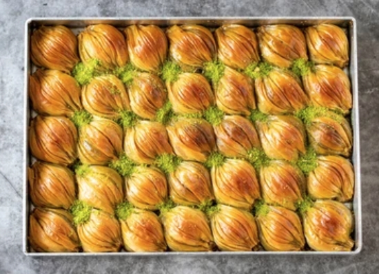 Taze Fırınlanmış 2500 Gr Midye Baklava pasta